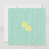 Dice Martini Kaart (Achterkant)