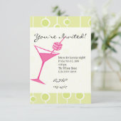 Dice Martini Kaart (Staand voorkant)