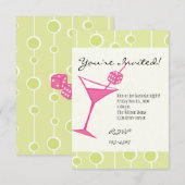 Dice Martini Kaart (Voorkant / Achterkant)