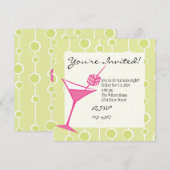 Dice Martini Kaart (Voorkant / Achterkant)