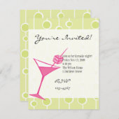 Dice Martini One Kaart (Voorkant / Achterkant)