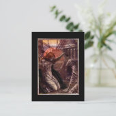 Dice met Death briefkaart (Staand voorkant)