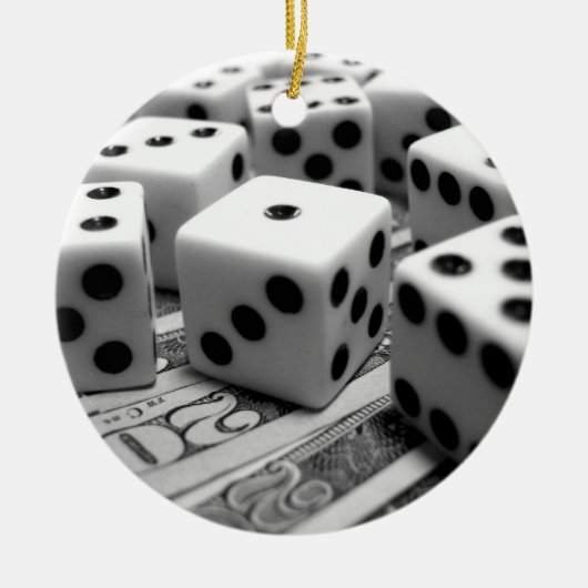 Dice Money Ornament (Voorkant)