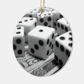 Dice Money Ornament (Links)