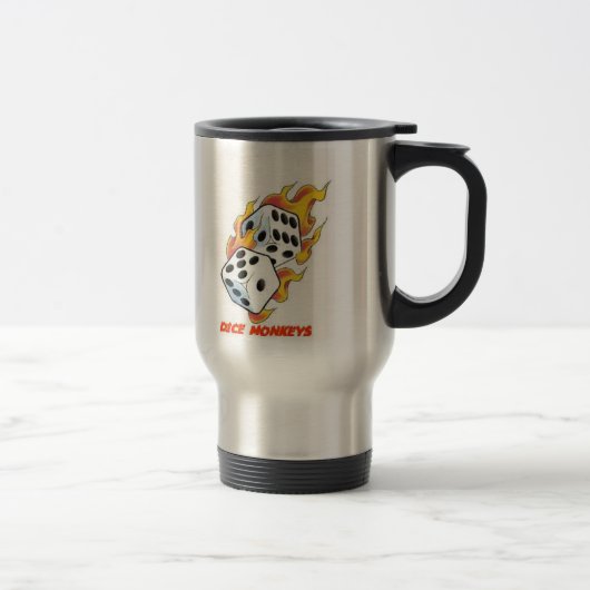 Dice Monkey Travel Mug 2 Reisbeker (Rechts)