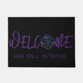 Dice | Nebula Fantasy Tabletop Gamer Welcome Deurmat (Voorkant)