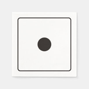 DICE-nummers 1 + je ruggengraat. Servetten