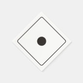 DICE-nummers 1 + je ruggengraat. Servetten (Hoek)