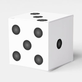Dice of Die Bruiloft Feest Favor Box Bedankdoosjes