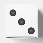 Dice of Die Bruiloft Feest Favor Box Bedankdoosjes (Bovenkant)