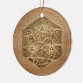 Dice of Good Luck Japanse Magic Charms Keramisch Ornament (Links)