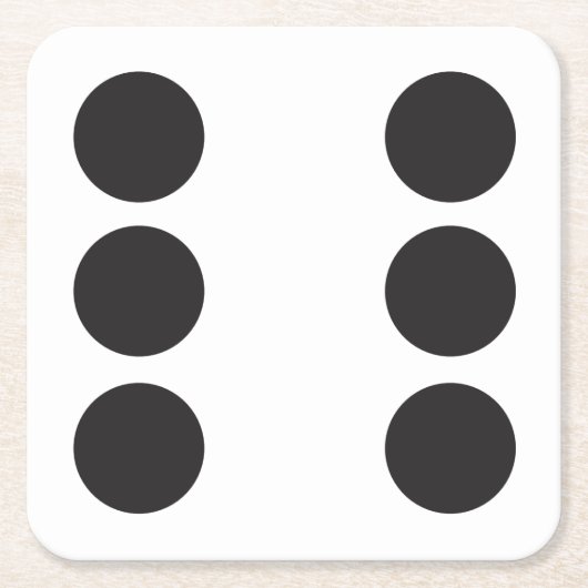 Dice Onderzetter (Voorkant)