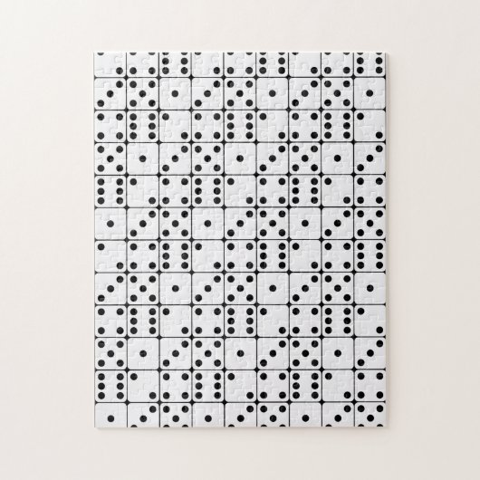 DICE PATTERN LEGPUZZEL (Verticaal)