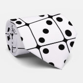 DICE PATTERN STROPDAS (Opgerold)