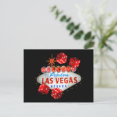 Dice Players Lucky Briefkaarten (Staand voorkant)