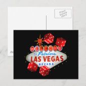 Dice Players Lucky Briefkaarten (Voorkant / Achterkant)