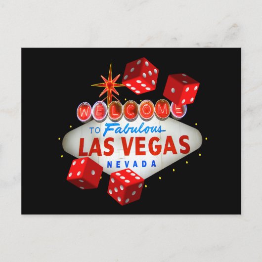 Dice Players Lucky Briefkaarten (Voorkant)