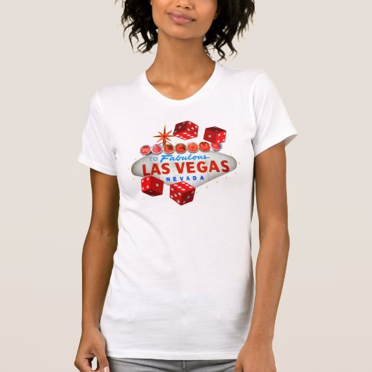 Dice Players Shirt voor Dames (Voorkant)