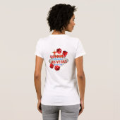 Dice Players Shirt voor Dames (Achterkant volledig)