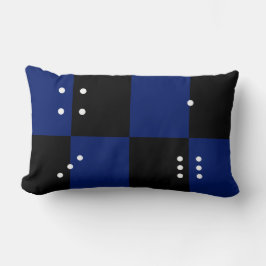 Dice polka dot dice-patroon kussen