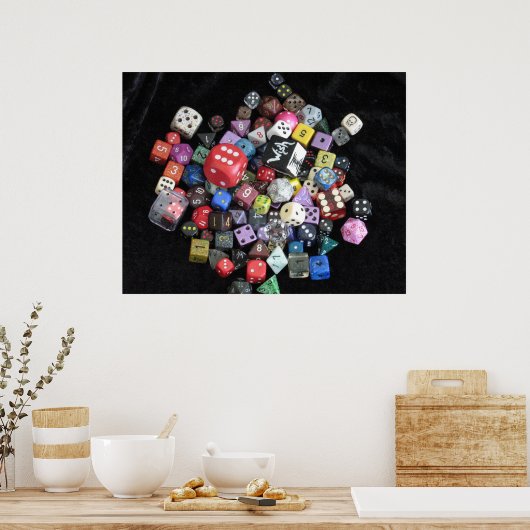 Dice Poster (Keuken)