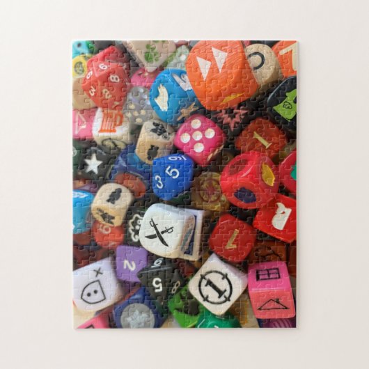 Dice Puzzle Legpuzzel (Verticaal)