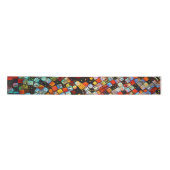 Dice Ribbon Satijnen Lint (Voorkant)