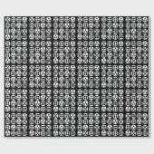 Dice Roll verjaardagsfeestje Cadeaupapier (Vlak)