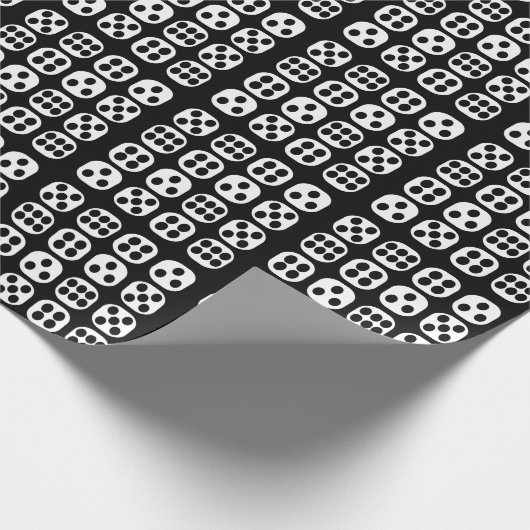 Dice Roll verjaardagsfeestje Cadeaupapier (Hoek)