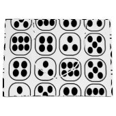 Dice Roll verjaardagsfeestje Groot Cadeauzakje (Voorkant)