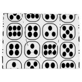 Dice Roll verjaardagsfeestje Groot Cadeauzakje (Achterkant)