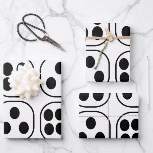 Dice Roll verjaardagsfeestje Inpakpapier Vel