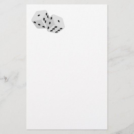 Dice Rolling Briefpapier (Voorkant)
