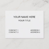 Dice Rolling Six Het is mijn beurt Roll Dice Visitekaartje (Achterkant)