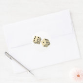 Dice Ronde Sticker (Envelop)