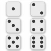 Dice Sticker (Voorkant)