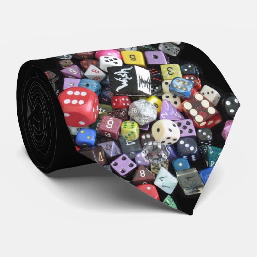 Dice Stropdas (Opgerold)