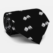 Dice Stropdas (Opgerold)