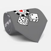 Dice-Stropdas Stropdas (Opgerold)