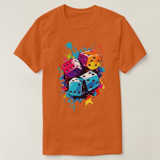 Dice t-shirt (Design voorkant)