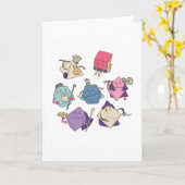 Dice-tekens Kaart (Gele Bloem)