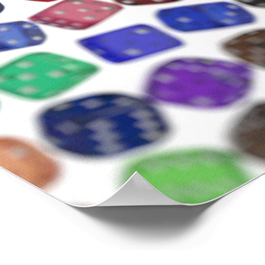 Dice Theme VI Poster (Hoek)