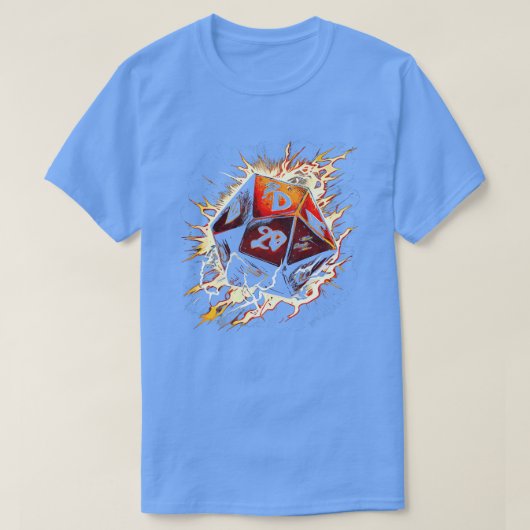 Dice Tou Rage T-shirt (Design voorkant)