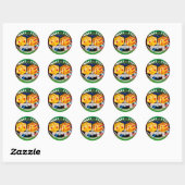 Dice-veranderende regels 1R Ronde Sticker (Vel)