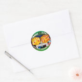 Dice-veranderende regels 1R Ronde Sticker (Envelop)
