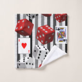 Dice voor washandsets bad handdoek (Wasdoekje)