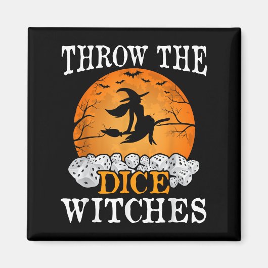 Dice Witches Bunco Magneet (Voorkant)