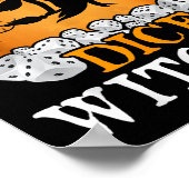 Dice Witches Bunco Poster (Hoek)