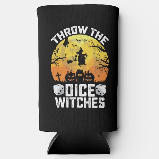 Dice Witches Bunco Seltzer Blikjeskoeler (Voorkant)