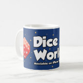 Dice World. Koffie-Mok *NIEUW Koffiemok (Voorkant links)